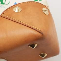 مملوكة مسبقًا Louis Vuitton White Monogram Multicolore Canvas Judy MM Bag