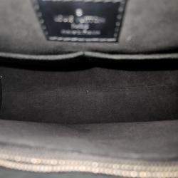 Pre Owned Louis Vuitton Black Epi Leather Cluny MM Top Handle Bag