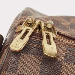 Pre Owned Louis Vuitton Damier Ebene Canvas Speedy Bandouliere 30 Bag
