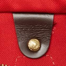 Pre Owned Louis Vuitton Damier Ebene Canvas Speedy Bandouliere 30 Bag