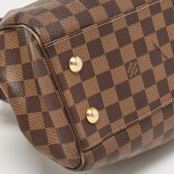 Pre Owned Louis Vuitton Damier Ebene Canvas Trevi PM Bag