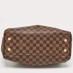 Pre Owned Louis Vuitton Damier Ebene Canvas Trevi PM Bag
