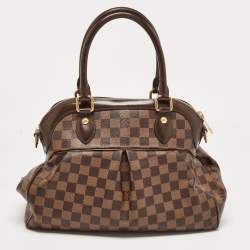 Pre Owned Louis Vuitton Damier Ebene Canvas Trevi PM Bag