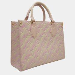 Louis Vuitton 2022 Stardust Monogram Empreinte OnTheGo PM Tote