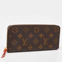 Louis Vuitton Monogram Canvas Portefeiulle Clemence Wallet
