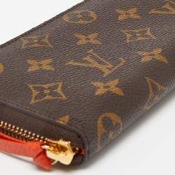 Louis Vuitton Monogram Canvas Portefeiulle Clemence Wallet