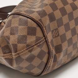 Pre Owned Louis Vuitton Damier Ebene Canvas Sistina PM Bag