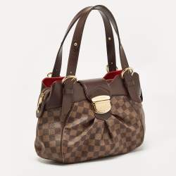 Pre Owned Louis Vuitton Damier Ebene Canvas Sistina PM Bag