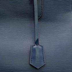 Pre Owned Louis Vuitton Navy Epi Leather Marly MM Tote Bag