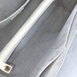 Pre Owned Louis Vuitton Navy Epi Leather Marly MM Tote Bag