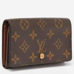 Louis Vuitton Monogram Canvas Porte Monnaie Billets Tresor Wallet