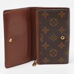 Louis Vuitton Monogram Canvas Porte Monnaie Billets Tresor Wallet