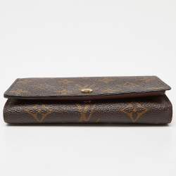 Louis Vuitton Monogram Canvas Porte Monnaie Billets Tresor Wallet