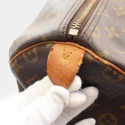 Louis Vuitton Keepall 50 Monogram Boston bag PVC Leather Brown