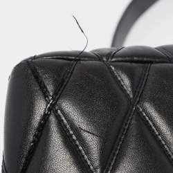 Louis Vuitton Black Malletage Leather GO-14 PM Bag