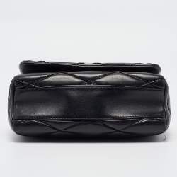 Louis Vuitton Black Malletage Leather GO-14 PM Bag