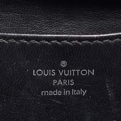 Louis Vuitton Black Malletage Leather GO-14 PM Bag