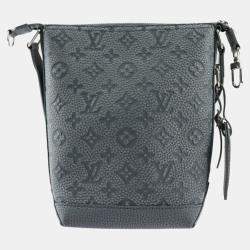 Louis Vuitton Grey Taurillon Monogram Cruiser PM Hobo