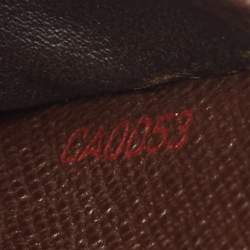 Louis Vuitton Damier Ebene Canvas Compact Zippy Wallet
