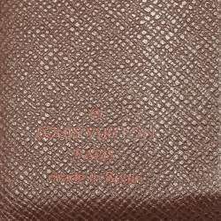 Louis Vuitton Damier Ebene Canvas Compact Zippy Wallet
