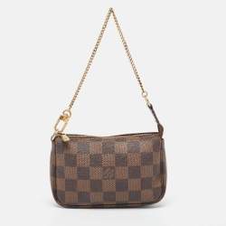 Pre Owned Louis Vuitton Monogram Canvas Mini Pochette Accessoires