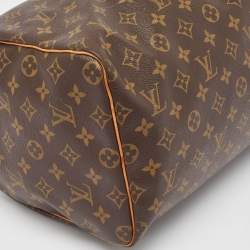 Louis Vuitton Louis Vuitton Monogram Canvas Speedy 40 Bag