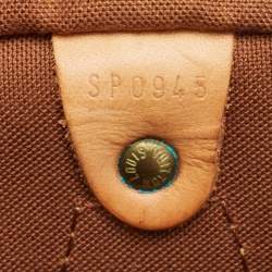 Pre Owned Louis Vuitton Louis Vuitton Monogram Canvas Speedy 40 Bag