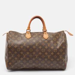 Pre Owned Louis Vuitton Louis Vuitton Monogram Canvas Speedy 40 Bag