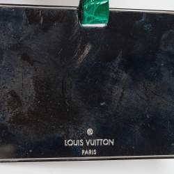 Pre Owned Louis Vuitton Green Crocodile Twist PM Bag