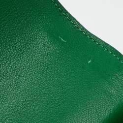 Pre Owned Louis Vuitton Green Crocodile Twist PM Bag