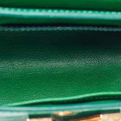 Pre Owned Louis Vuitton Green Crocodile Twist PM Bag