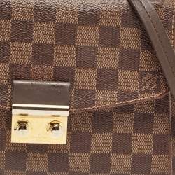 Pre Owned Louis Vuitton Damier Ebene Canvas Croisette Bag