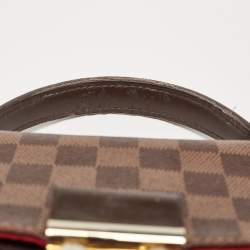 Pre Owned Louis Vuitton Damier Ebene Canvas Croisette Bag