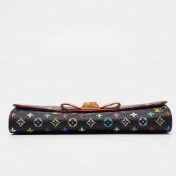 Louis Vuitton Black Monogram Multicolore Sarah Noeud Wallet