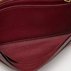 Louis Vuitton Flamme Monogram Empreinte Leather Sarah Wallet