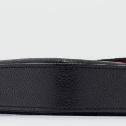 Pre Owned Louis Vuitton Black/Beige Monogram Leather Félicie Pochette