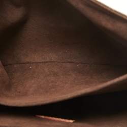 Pre Owned Louis Vuitton Monogram Canvas Pochette Metis Bag