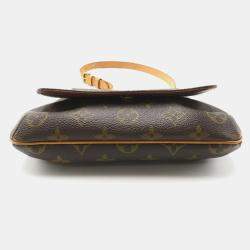 Louis Vuitton Brown Monogram Canvas Musette Salsa Short Strap Bag