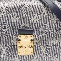 Louis Vuitton Blue Monogram Canvas Pochette Metis East West Bag