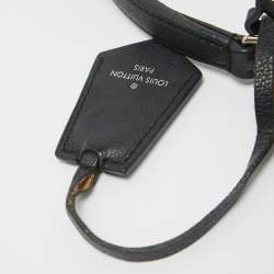 Pre Owned Louis Vuitton Black Leather Lockme II Bag
