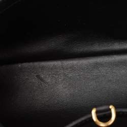 Pre Owned Louis Vuitton Black Taurillon Leather Limited Edition Applique Capucines PM Bag