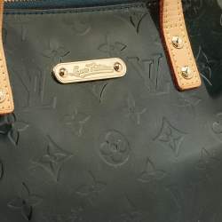 Louis Vuitton Bleu Nuit Monogram Vernis Bellevue GM Bag