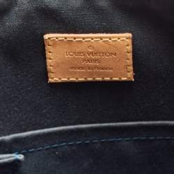 Louis Vuitton Bleu Nuit Monogram Vernis Bellevue GM Bag