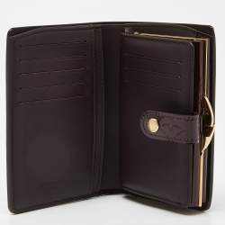 Louis Vuitton Amarante Monogram Vernis Leather Portefeuille Viennois Wallet