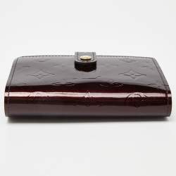 Louis Vuitton Amarante Monogram Vernis Leather Portefeuille Viennois Wallet