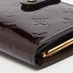 Louis Vuitton Amarante Monogram Vernis Leather Portefeuille Viennois Wallet
