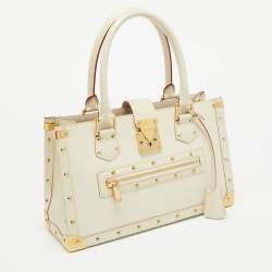 Louis Vuitton White Suhali Leather Le Fabuleux Bag