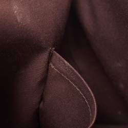 Pre Owned Louis Vuitton Amarante Monogram Vernis Bellevue PM Bag