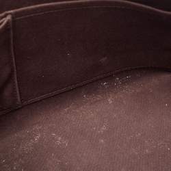 Pre Owned Louis Vuitton Amarante Monogram Vernis Bellevue PM Bag