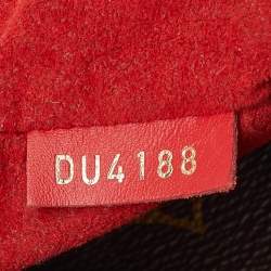 Pre Owned Louis Vuitton Coquelicot Monogram Canvas Locky BB Bag